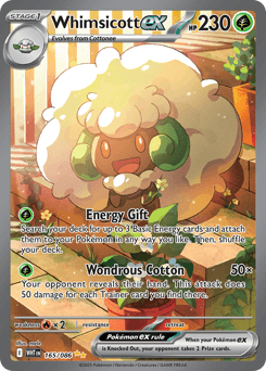 Whimsicott ex - Special Illustration Rare