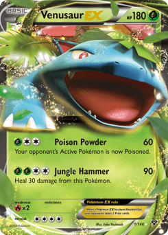 Venusaur-EX - Rare Holo EX