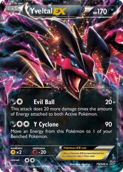 Yveltal-EX - Rare Holo EX