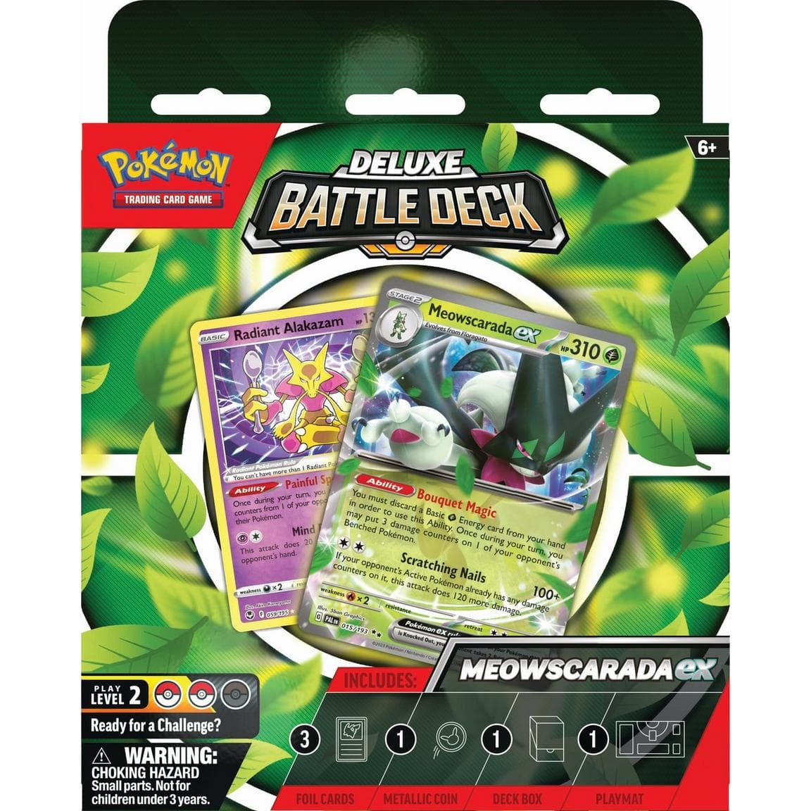 Meowscarada Ex Deluxe Battle Deck Pokemon TCG