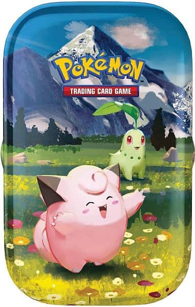 Mega Evolution Ascended Heroes Clefairy & Chikorita Mini Tin