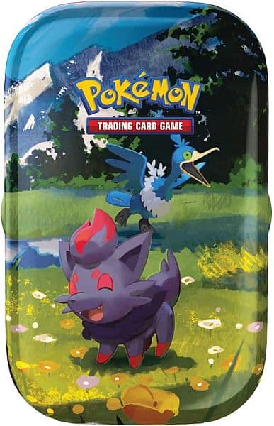 Mega Evolution Ascended Heroes Zorua & Cramorant Mini Tin