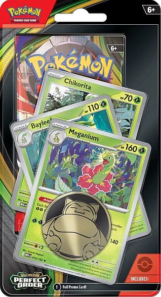 Mega Evolution 3 Perfect Order Meganium 1P Premium Checklane Pack