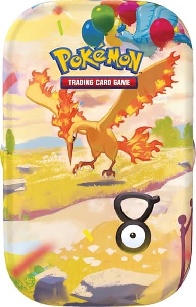 Mega Evolutions 30th Celebration Moltres & Articuno Mini Tin