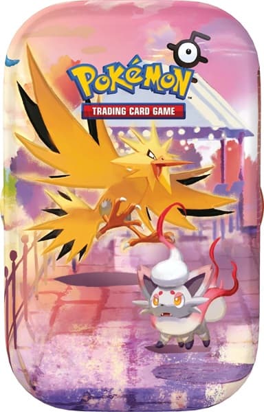 Mega Evolutions 30th Celebration Zapdos & Hisuian Zorua Mini Tin