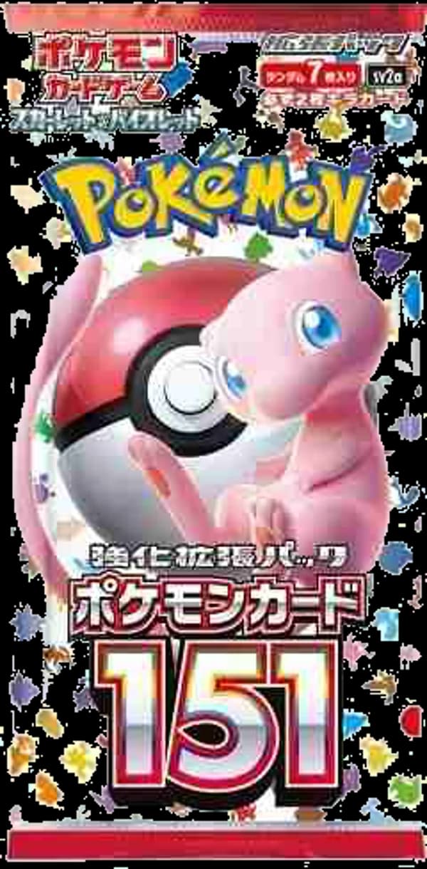 Scarlet & Violet 151 Japansk Booster Pack