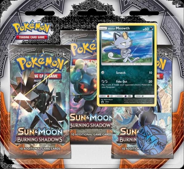 Burning Shadows 3-pack Blister