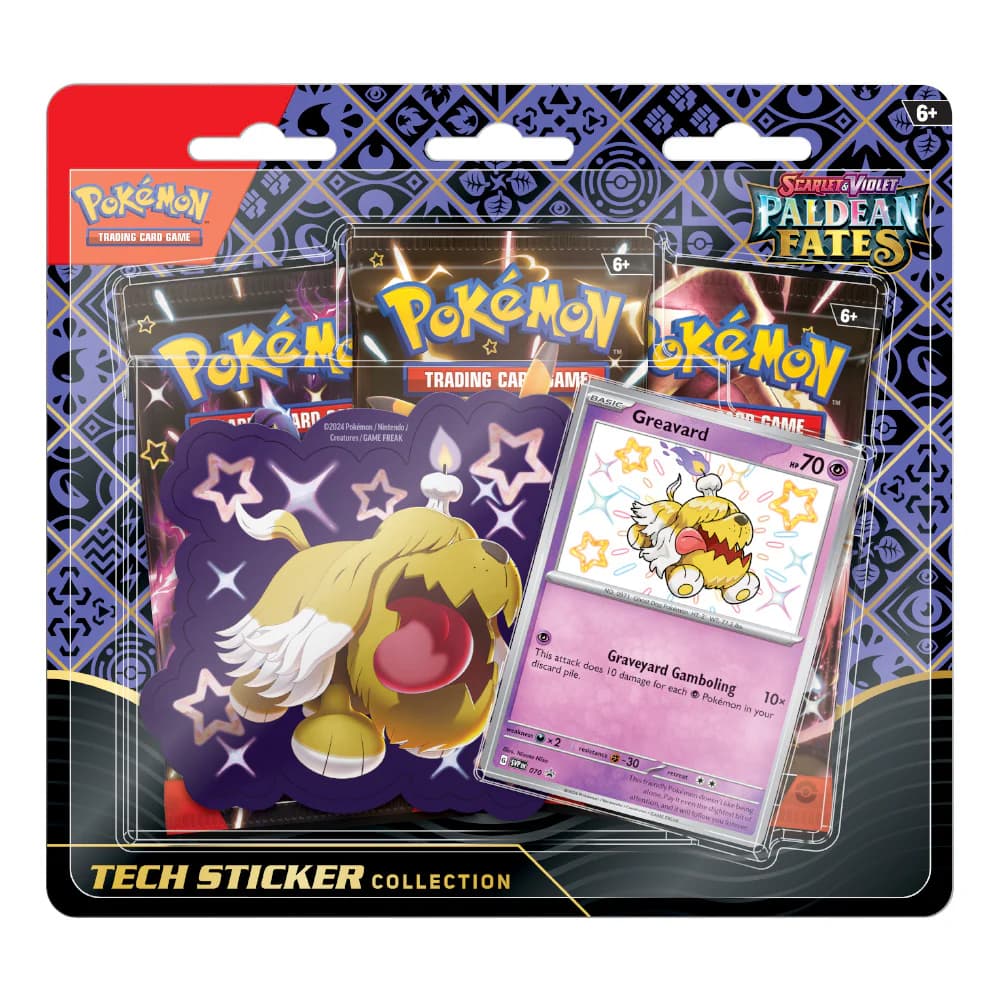 Paldean Fates Tech Sticker Blister