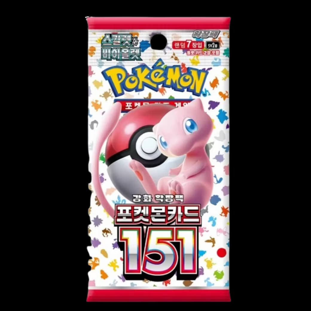 Pokemon 151 Booster Box Koreansk