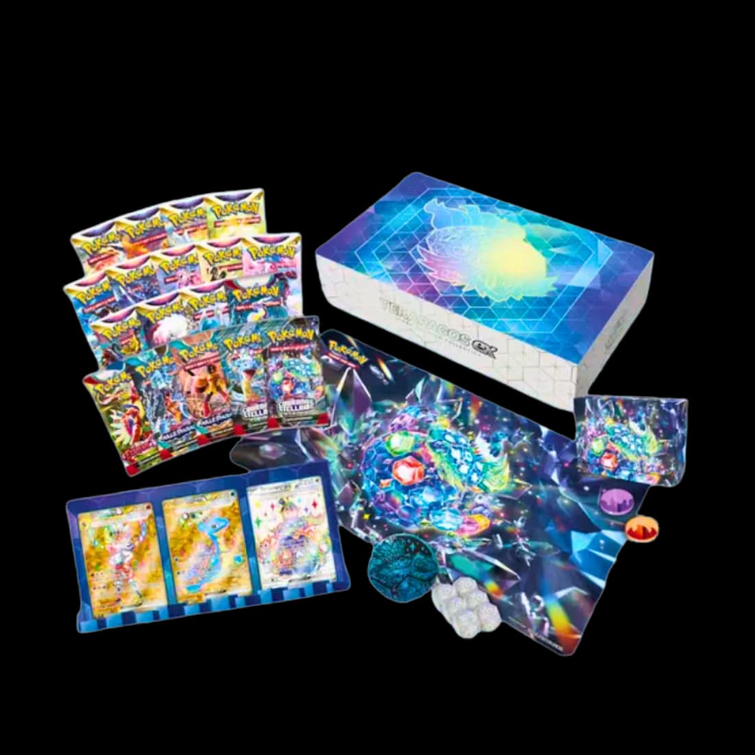 Pokemon Terapagos EX Ultra Premium Collection