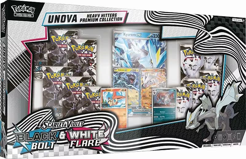 [FORHÅNDSBESTILLING] – Pokémon S&V: Unova Heavy Hitters Premium Collection