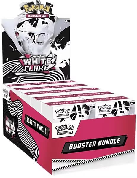 ​[BESTILLINGSVARE] – Pokémon S&V: White Flare – Booster Pack Bundle Display (60 pakker)