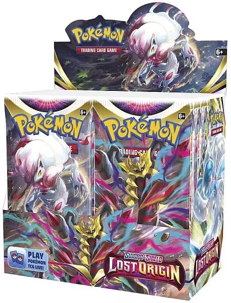​[BESTILLINGSVARE] – Pokémon S&W: Lost Origin Booster Box (36 pakker)