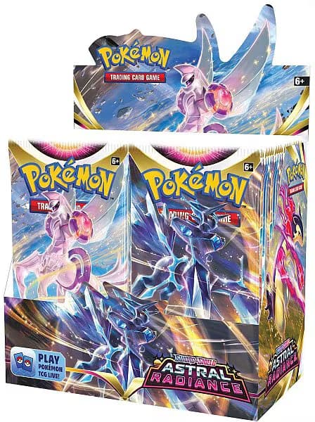 ​[BESTILLINGSVARE] – Pokémon S&W: Astral Radiance Booster Box (36 pakker)