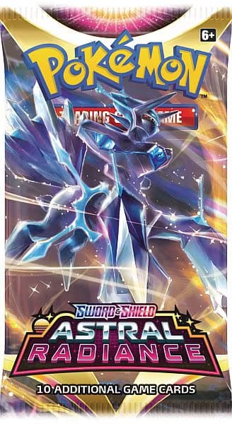 ​[BESTILLINGSVARE] – Pokémon S&S: Astral Radiance Booster Pack (10 kort)