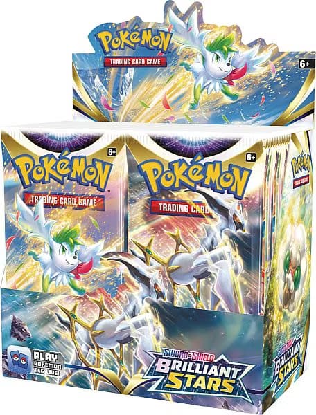 ​[BESTILLINGSVARE] –  Pokémon S&S: Brilliant Stars Booster Box (36 pakker)