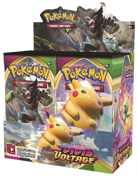 ​[BESTILLINGSVARE] – Pokémon S&S: Vivid Voltage Booster Box (36 pakker)