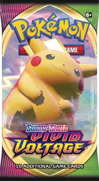 ​[BESTILLINGSVARE] – Pokémon S&S: Vivid Voltage Booster Pack (10 kort)