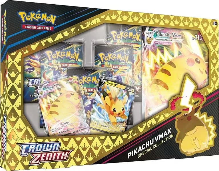 ​[BESTILLINGSVARE] – Pokémon Crown Zenith: Pikachu VMAX Special Collection
