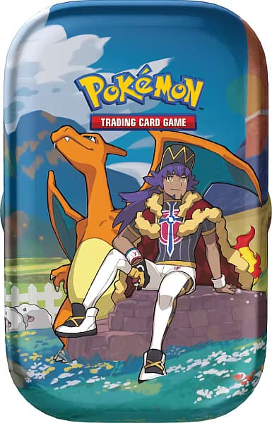 ​[BESTILLINGSVARE] – Pokémon Crown Zenith Mini Tin: Leon & Charizard