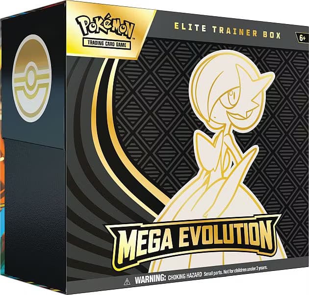 ​[BESTILLINGSVARE] – Pokémon Mega Evolution: Base Set Elite Trainer Box (ETB) – Mega Gardevoir / Mega Alakazam