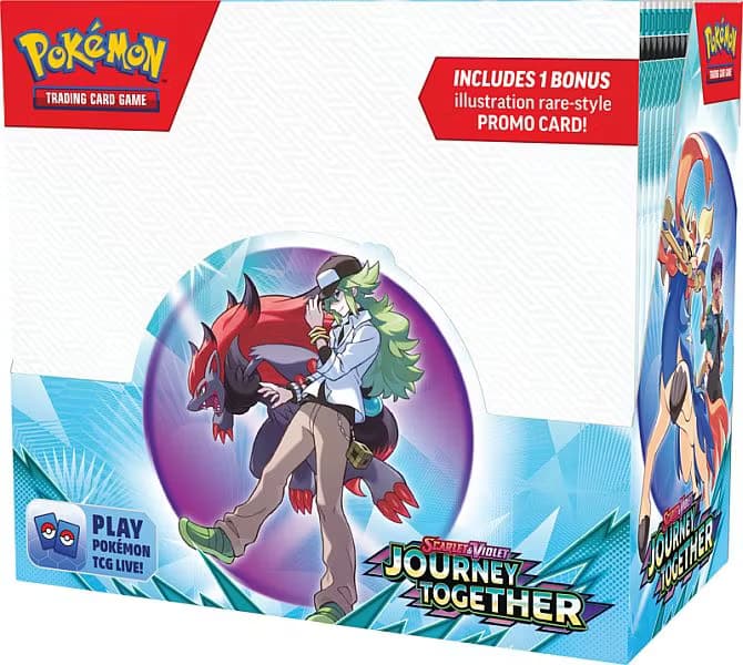 ​[BESTILLINGSVARE] – Pokémon S&V: Journey Together Enhanced Booster Box (36 Boosters + Promo)