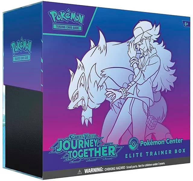 ​[BESTILLINGSVARE] – Pokémon S&V: Journey Together Pokémon Center Elite Trainer Box (PC ETB)
