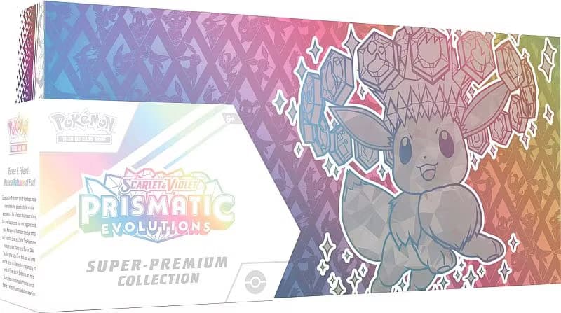 [BESTILLINGSVARE] – Pokémon S&V: Prismatic Evolutions Super Premium Collection (Eevee ex)