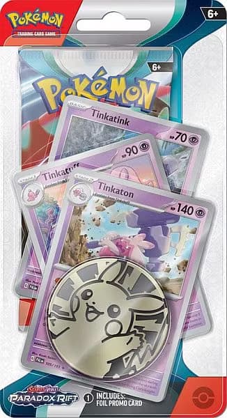 Pokémon 1-Pack Premium Checklane Blister: Paradox Rift (Tinkaton Line)