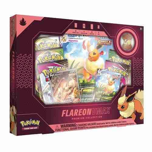 Pokemon Flareon VMAX Premium Collection Box