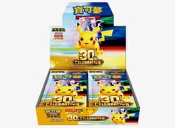 Pokemon 30th celebration booster box + badge set - kinesisk