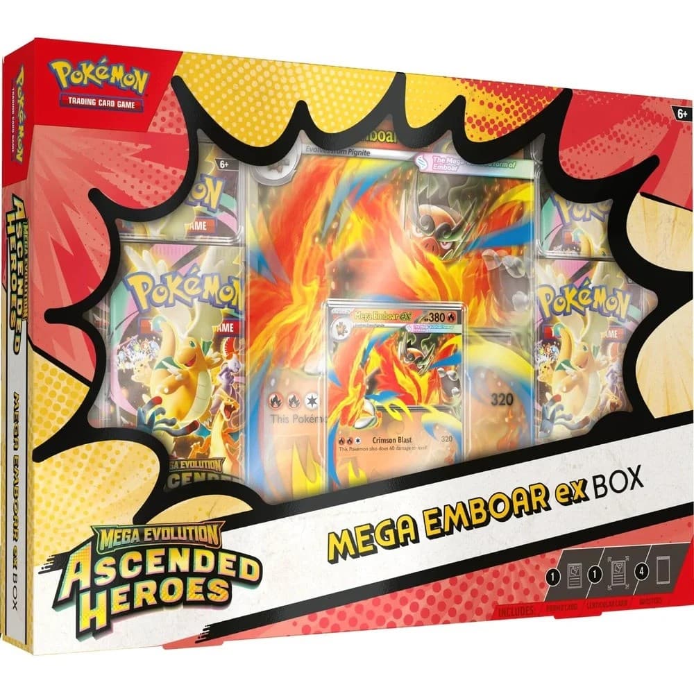 Pokémon - Ascended Heroes Mega Emboar ex box