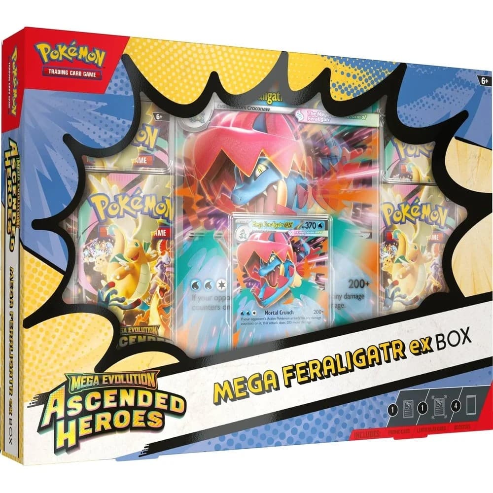 Pokémon - Ascended Heroes Mega Feraligatr ex box