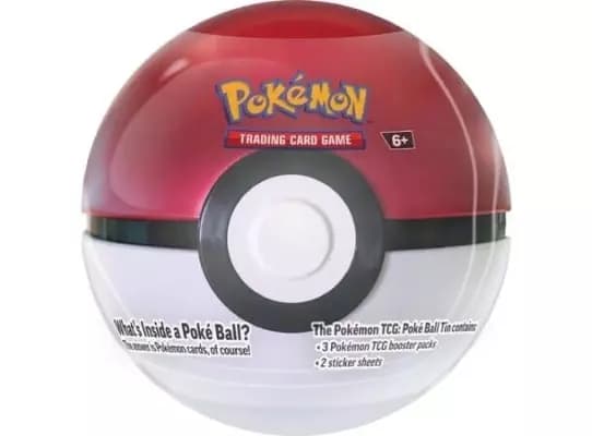 POKÉMON TIN POKEBALL M/3 STK BOOSTER PAKKER