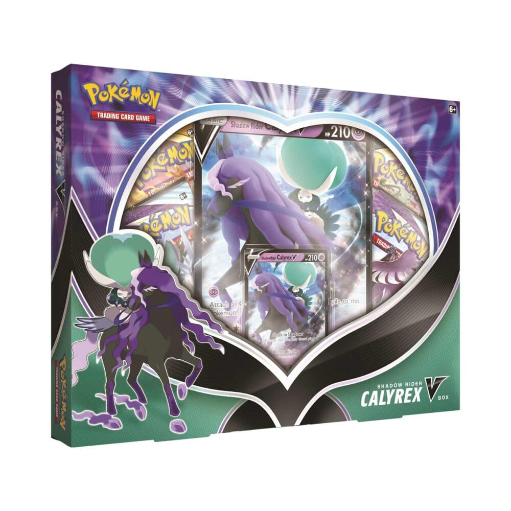 Pokemon Sword & Shield Chilling Reign – Shadow Rider Calyrex V Box