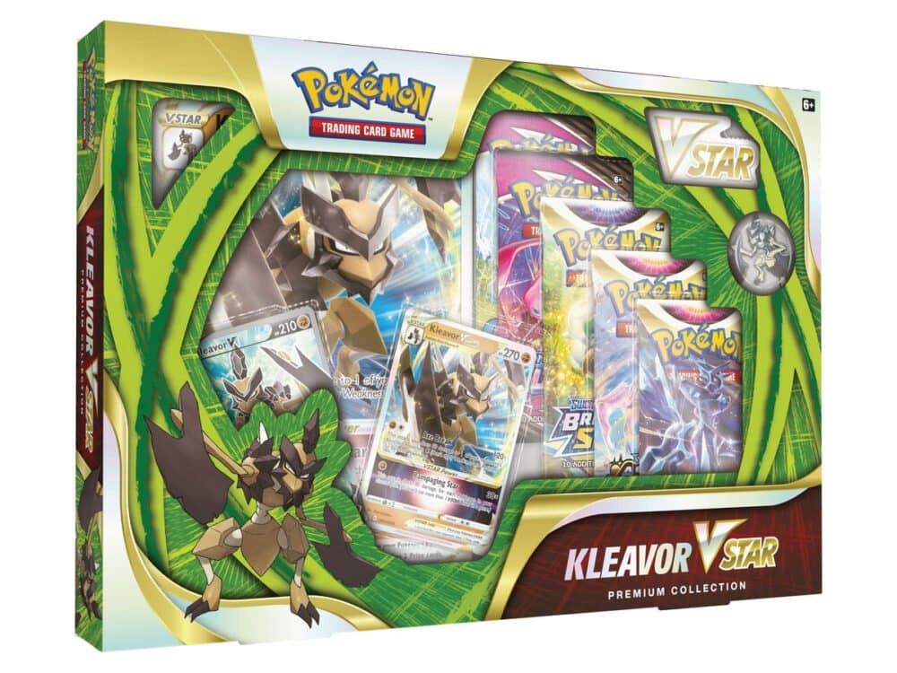 Pokemon Sword & Shield Astral Radiance – Kleavor VSTAR Premium Collection Box