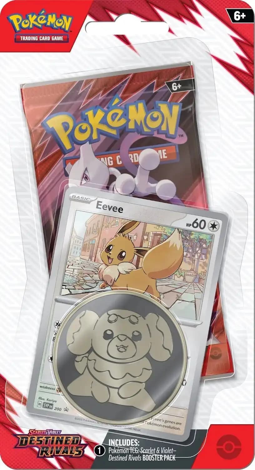 Pokemon Destined Rivals Checklane Blister Eevee