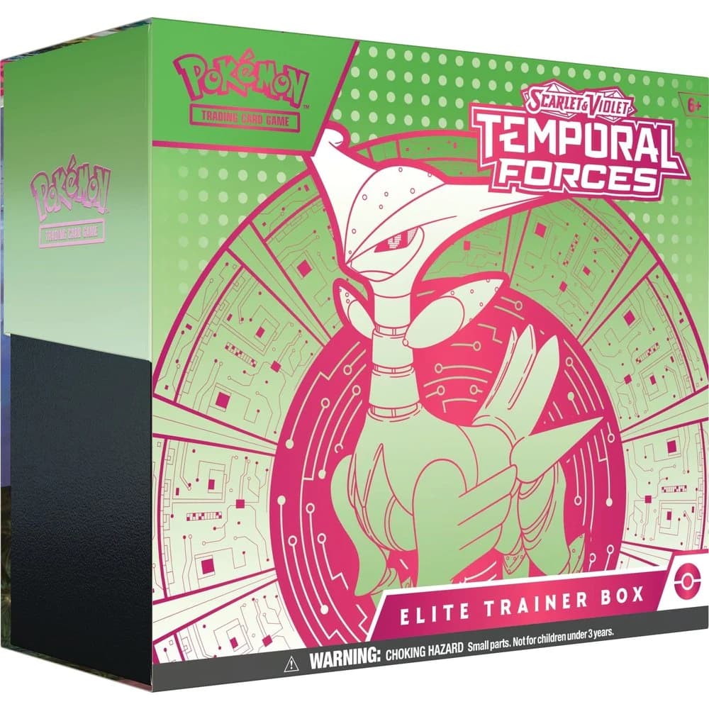 Pokemon Temporal Forces Elite Trainer Box Iron Leaves - KanonCon