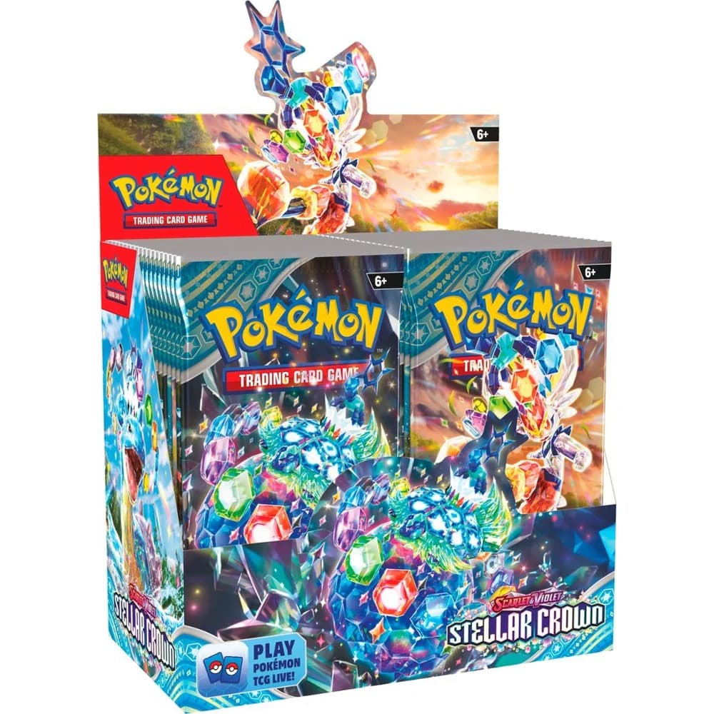 Pokemon Stellar Crown Booster box - KanonCon