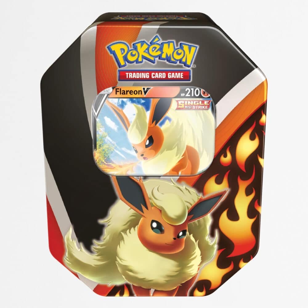 Pokemon Tin Box Flareon V – Fall 2021