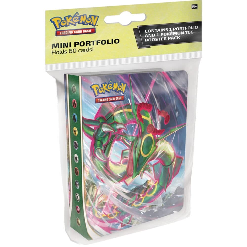 Pokemon Sword & Shield Evolving Skies Mini Portfolio + 1 Booster Pack
