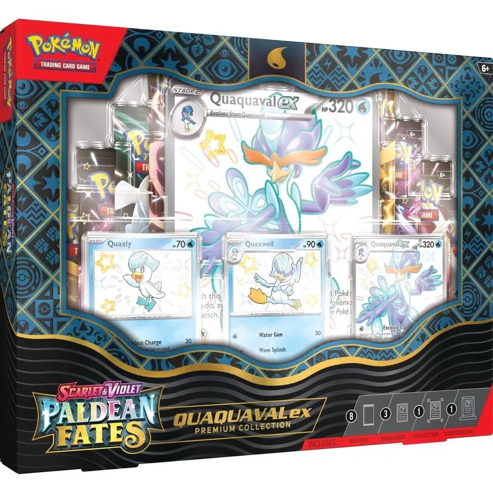 Paldean Fates Premium Collection Quaquaval Ex - KanonCon
