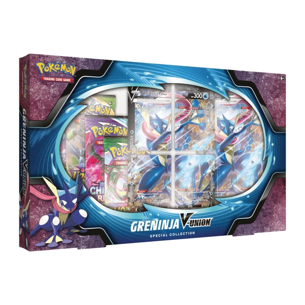 Pokemon Sword & Shield Evolving Skies Greninja V-UNION Box