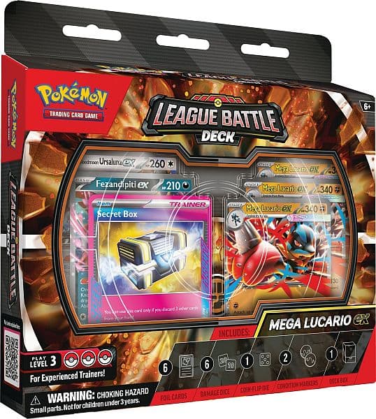 Mega Lucario EX 2026 League Battle Deck
