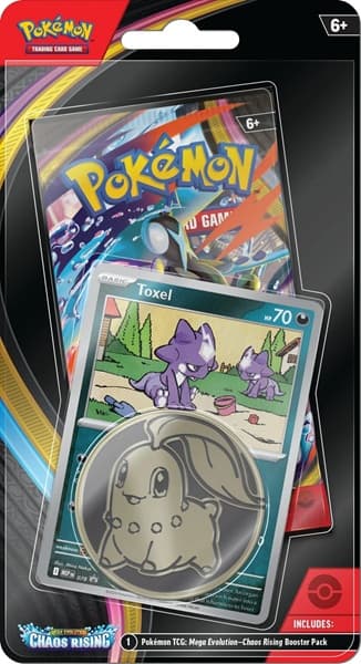 Mega Evolution 4 Chaos Rising Toxel 1P Checklane Pack