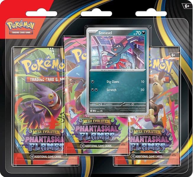 Mega Evolution 2 Phantasmal Flames Sneasel 3P Blister Pack