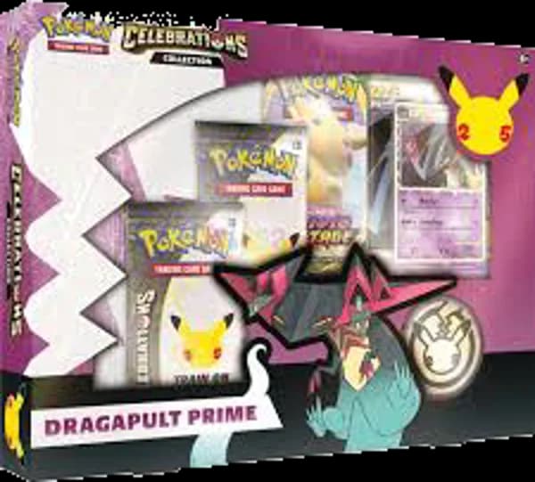 Celebrations Dragapult Prime Collection Box