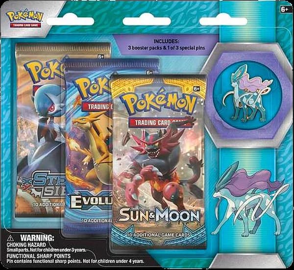 Legendary Beasts Collector Pin Blister Pack: Suicune