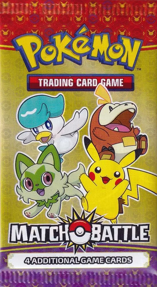 Pokemon McDonald's 2023 Match Battle Booster Pack