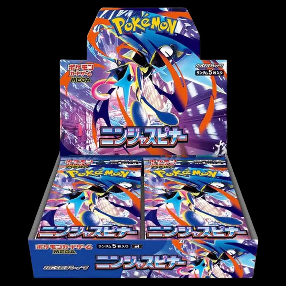 Pokemon Ninja Spinner booster box, Japansk
